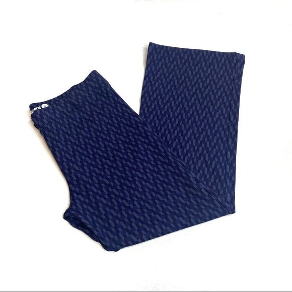 Betabrand blue print bootcut yoga dress pants size MP - Picture 5 of 16